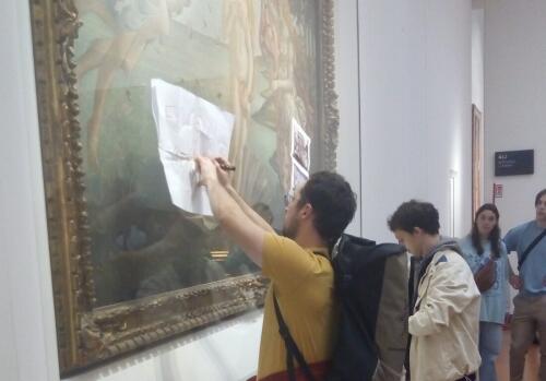 New-Last-Generation-Blitz in den Uffizien in Florenz, Fotos der Überschwemmung auf Botticellis Venus – Das Video