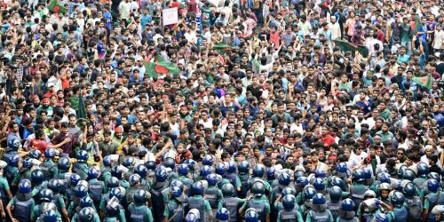 Bangladesch.Dutzende Tote bei Studentenprotesten gegen die Regierung