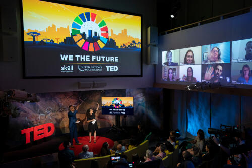 Wir die Zukunft 2019:Vorträge von TED, der Skoll Foundation und der United Nations Foundation