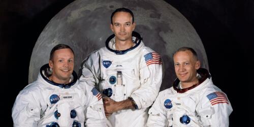 Wer war Michael Collins, der Astronaut, der zum Mond flog, ohne ihn zu betreten?