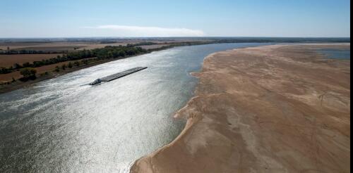 Rekordniedrige Wasserstände am Mississippi im Jahr 2022 zeigen, wie der Klimawandel große Flüsse verändert