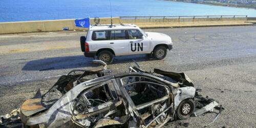 Israel schießt weiterhin gegen UNIFIL, die UN-Mission im Libanon