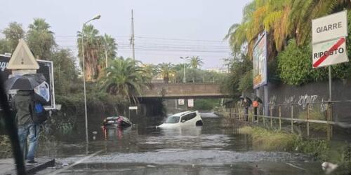 Es ist wieder passiert:Diesmal traf die Flut das Gebiet von Catania