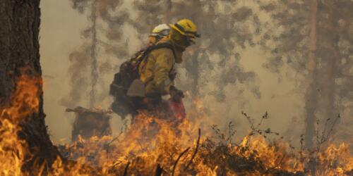 Der Parkbrand, der viertschwerste Brand aller Zeiten in Kalifornien, ist fast gelöscht