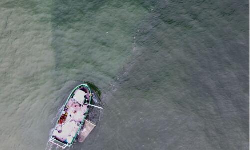 Plastic in the sea can be seen from space, the test in the Mediterranean