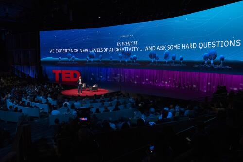 New levels of AI creativity … and some hard questions: Notes on Session 10 of TED2023