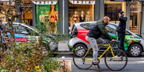 In Lyon, parking will be paid based on the car and income