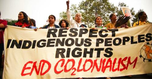 Indigenous peoples, custodians of natural resources and victims of repression, fighting for their fundamental rights