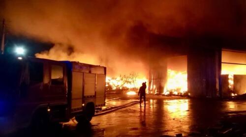 Burn the landfill:For 4 days the city of Licata has been held hostage by a toxic cloud