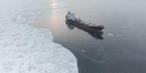 Stop using heavy fuel oil for ships transiting the Arctic.But it's a "half-baked" ban