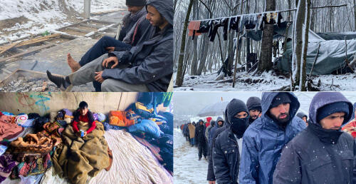 Tents, mud and cold:the terrible conditions of thousands of migrants stuck in Bosnia in the hope of reaching the European Union