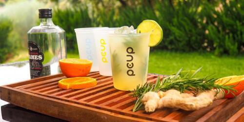 Sustainable and intelligent, Pcup glasses are an alternative to plastic