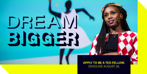 Apply now to be a TED2019 Fellow