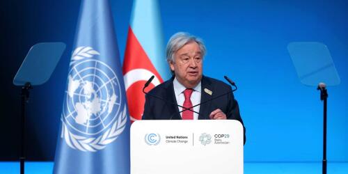 Cop29, Guterres to governments:“Forced to find an agreement”