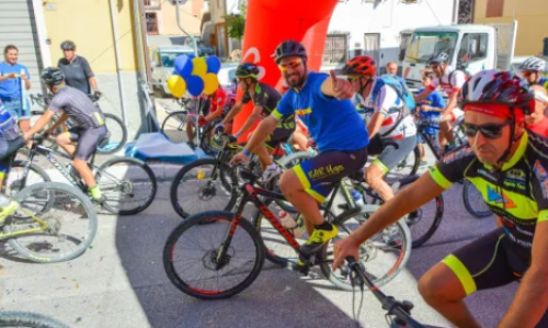 In Montefeltro Mercatino Conca a stop for cycle tourists.And the “bike-hub” arrives for them