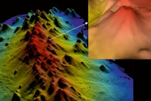 En la Antártida existe una larga cadena de volcanes submarinos:el descubrimiento es sorprendente