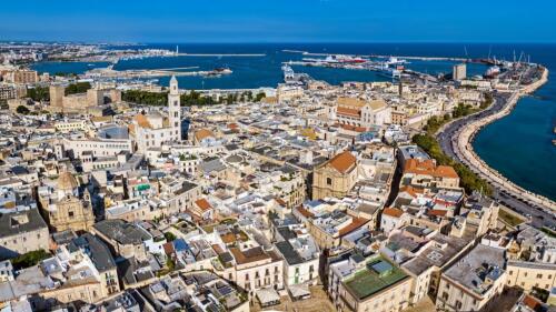 Bari es la ciudad italiana con mejor clima.Aquí está la clasificación