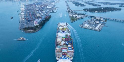 El crucero más grande del mundo ya zarpó