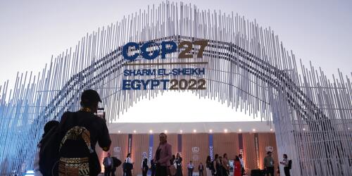 La industria de la moda participa en la COP27 en Sharm el-Sheikh