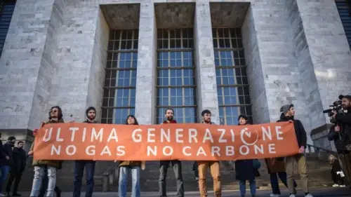 La última generación, el activista en el bombardeo:"No hacemos daño a nadie, exageran con nosotros porque damos miedo"