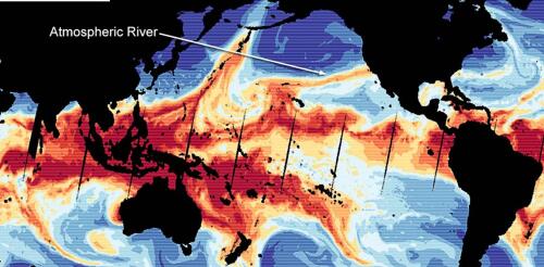 Los ríos atmosféricos se están desplazando hacia los polos, remodelando los patrones climáticos globales