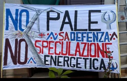 “Detengan el asalto especulativo a la energía eólica”:Cerdeña vuelve a las calles