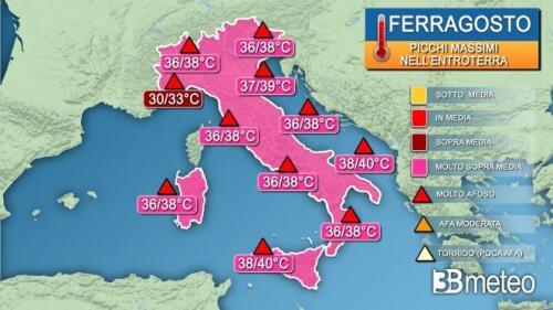 Les heures comptées pour la chaleur torride ?Le pic d'août, les surprises du week-end prochain