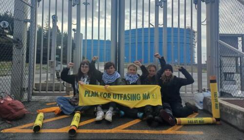 Greta Thunberg ed Extinction Rebellion bloccano un terminal petrolifero in Norvegia