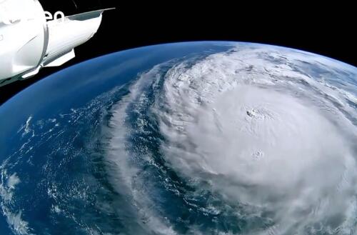 VIDEO | Milton s’è rimpicciolito e prende il largo, il peggio è passato