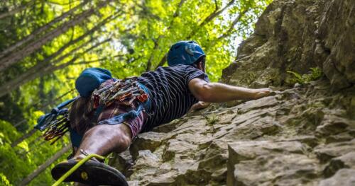 写真 |登山、なんて情熱でしょう。ここがルミニャーノの新しい岩場です。ヴェネトには220の通りがある