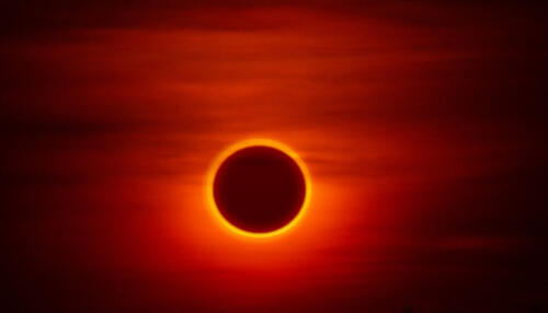 Há um eclipse e o sol se torna um anel de fogo:quando e como ver