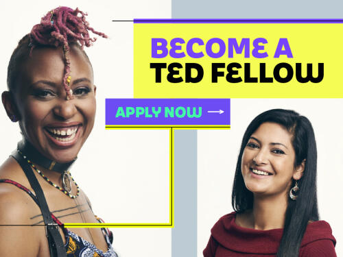 Подайте заявку на участие в программе TED Fellow!